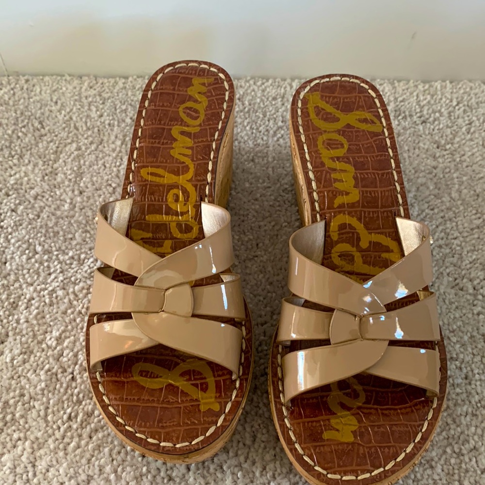 Sam Edelman platform sandals in size 6. Worn 1X so excellent condition.